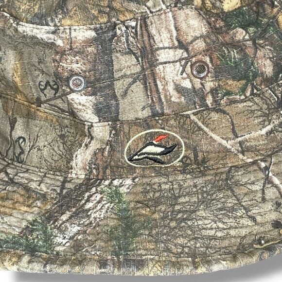 Redhead Camo Bucket Hat Boonie Medium/Large Chin Strap Hike Fish Hunt Outdoor - Picture 12 of 14